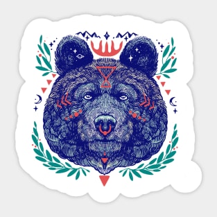 Bear animal spirit Sticker